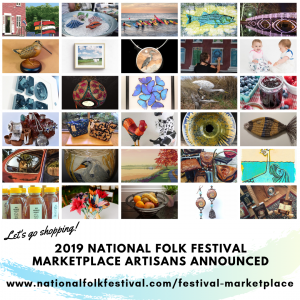 79th National Folk Festival Marketplace Artisans Announced