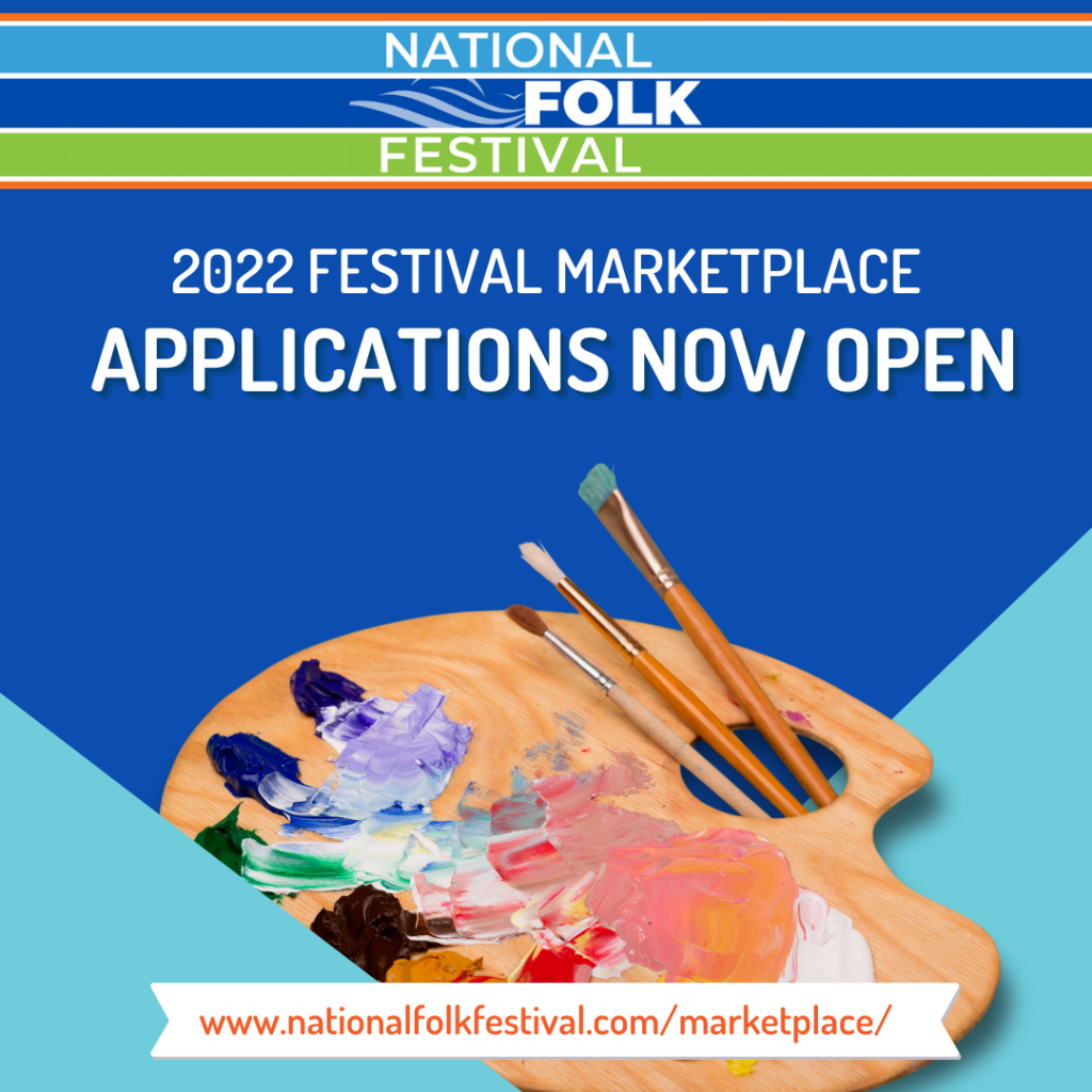 National Folk Festival Marketplace is back in 2022